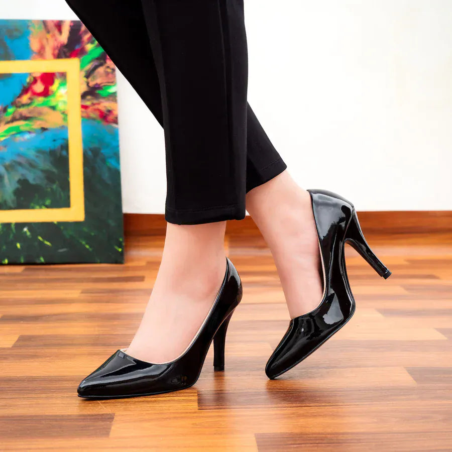 VICTORIA STILETTO (3 INCHES) - BLACK