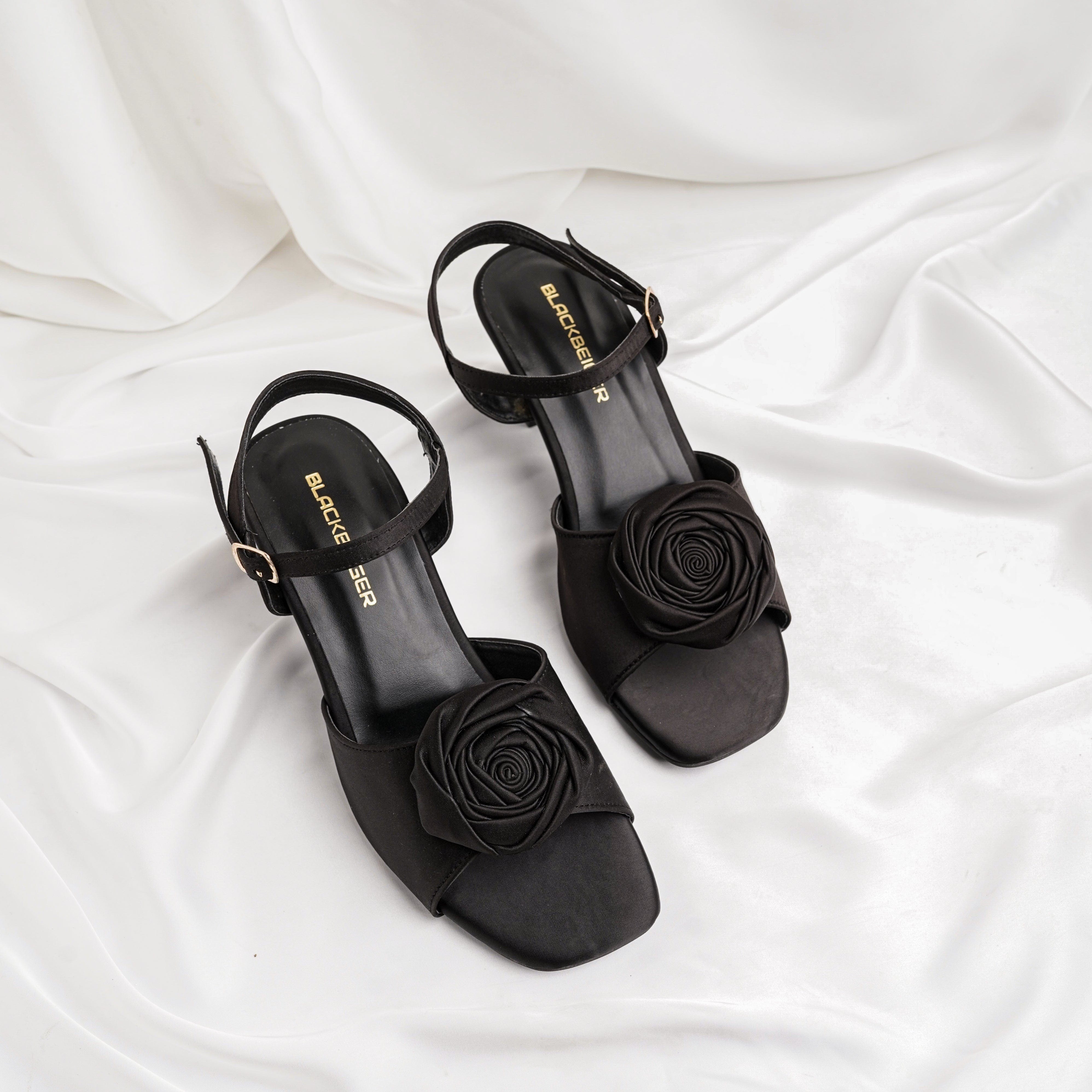 FLORA - BLACK - (No Return/Exchange)