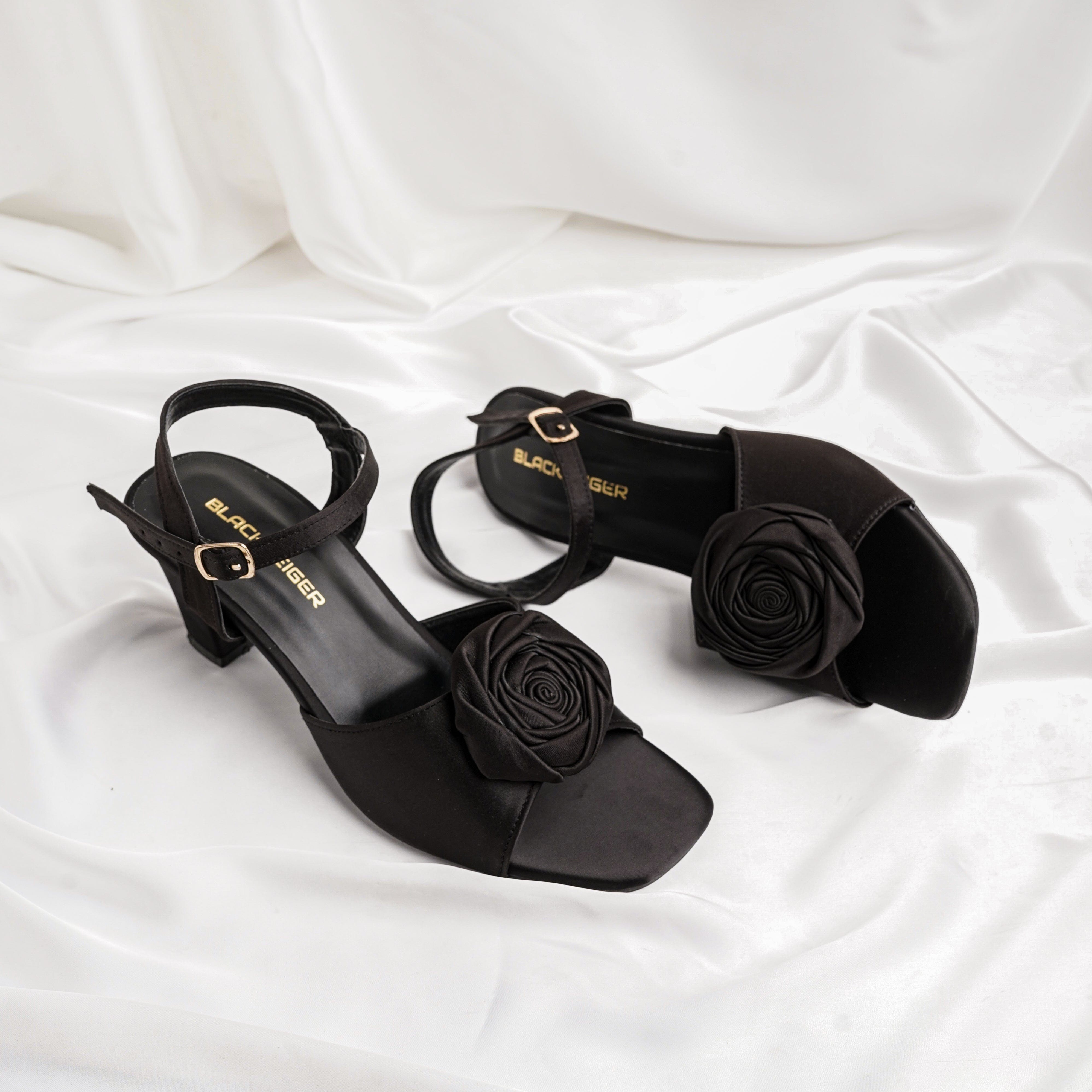 FLORA - BLACK - (No Return/Exchange)