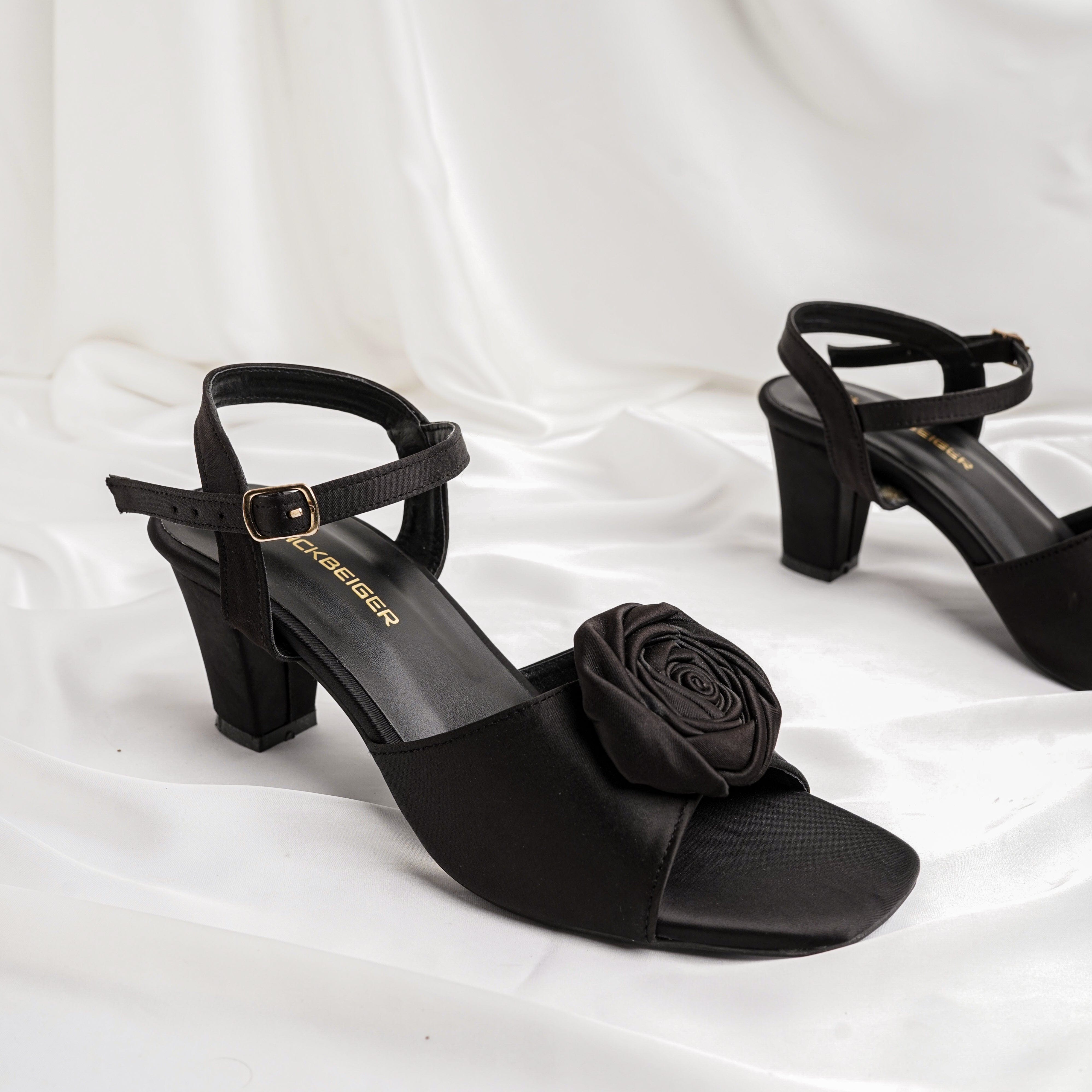 FLORA - BLACK - (No Return/Exchange)