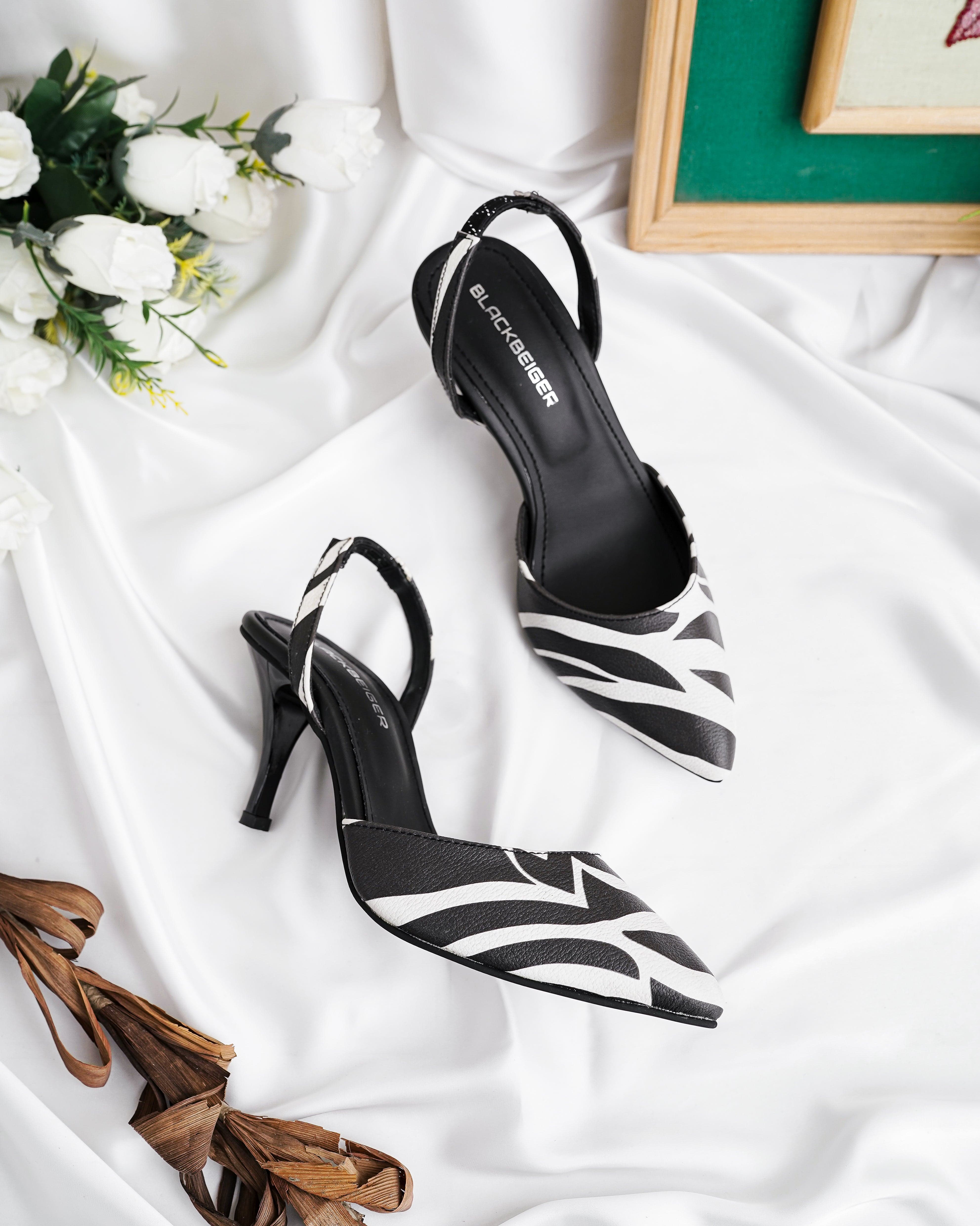 Closed Toe - Zebra