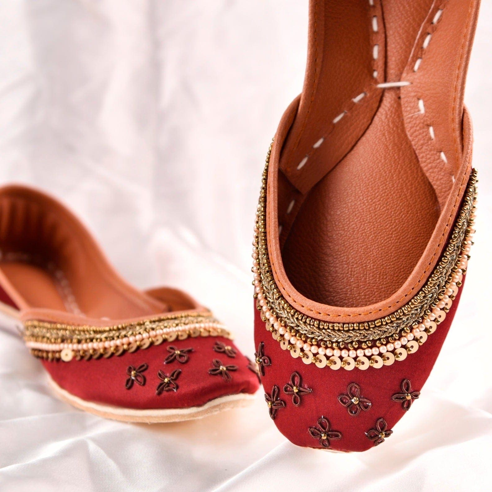 Melissa Khussa (dark maroon) – BlackBeiger Premium Footwear Brand